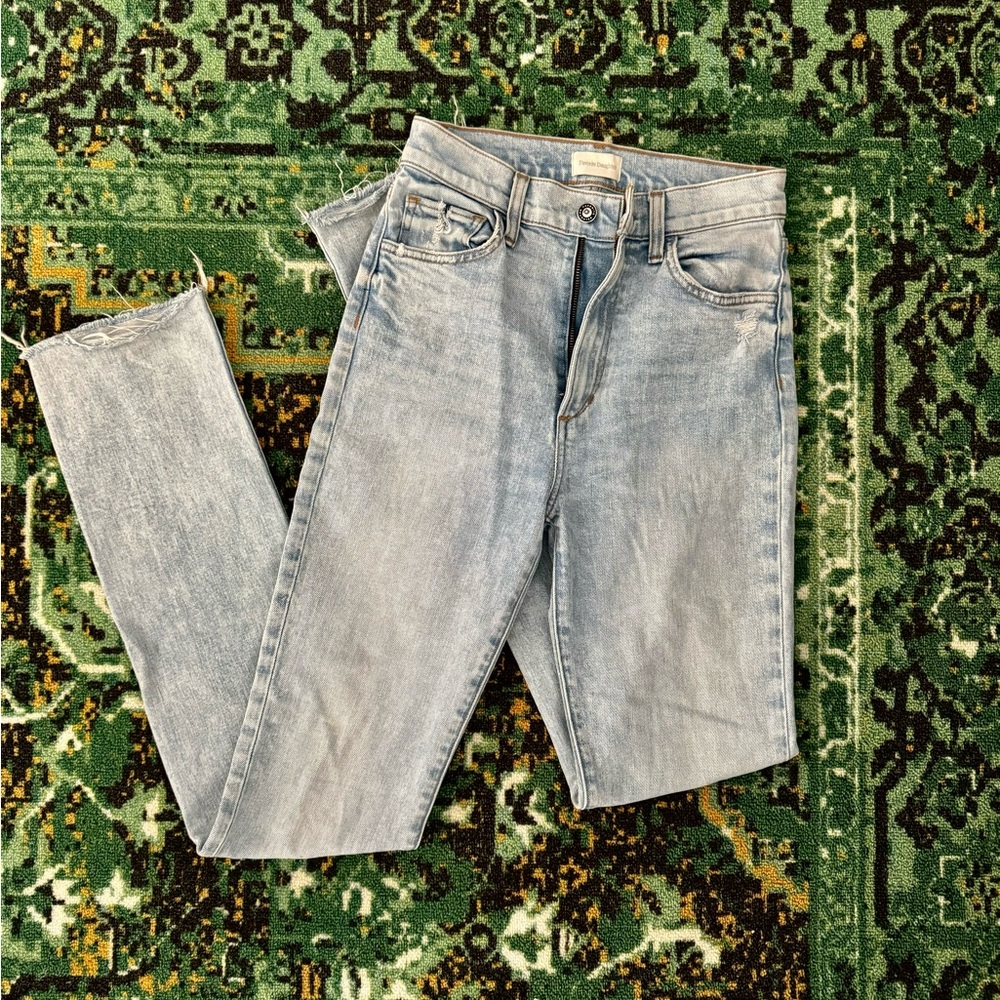 Favorite Daughter Light Blue High Rise Jeans